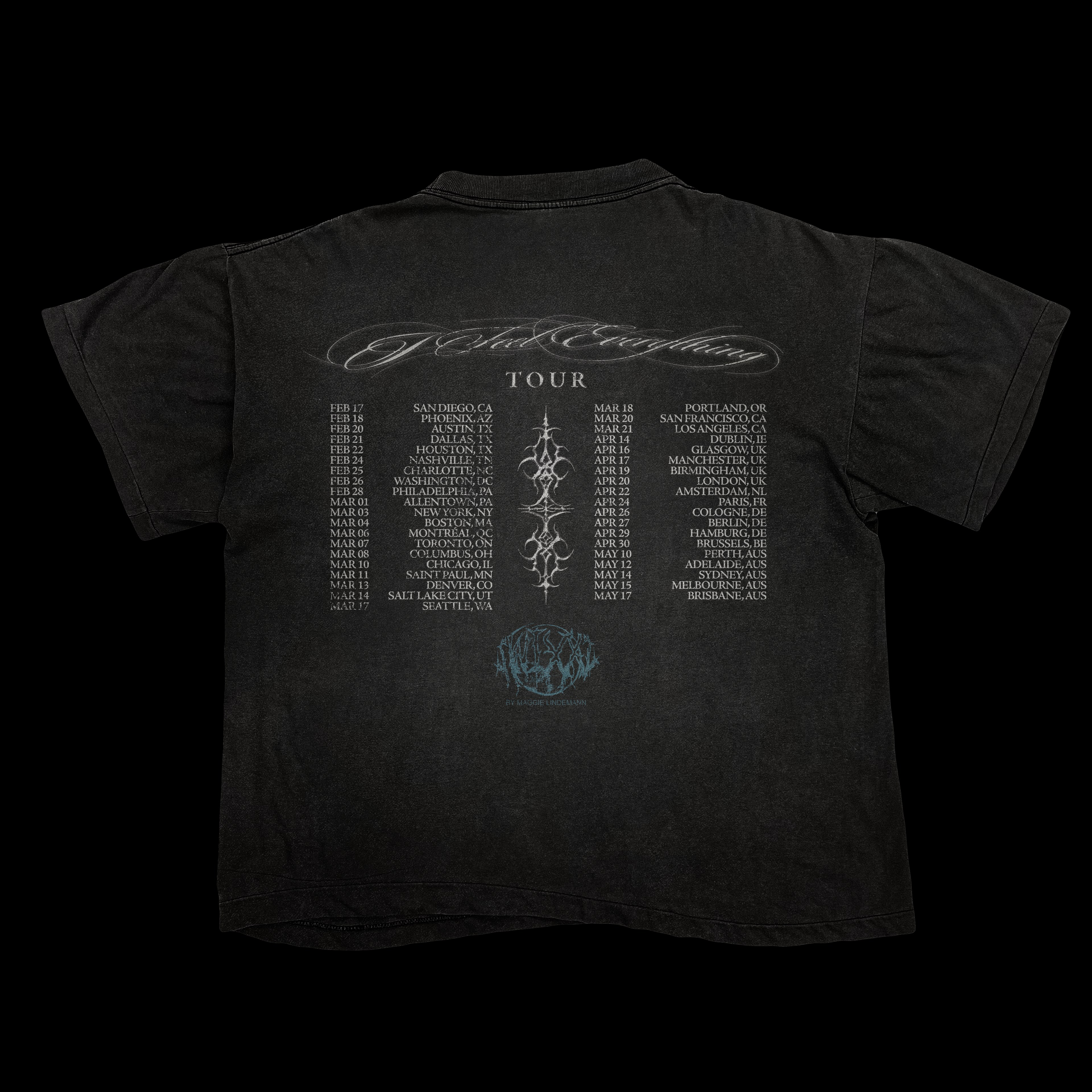 I FEEL EVERYTHING TORSO TOUR 2026 T-SHIRT